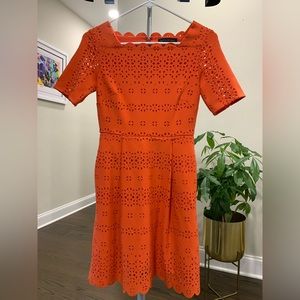 Banana Republic Eyelet Dress, 0 Petite